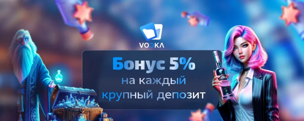 Официальный Сайт Vodka Casino